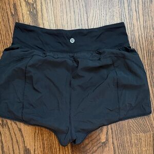 lululemon athletica Women's Classic Black Athletic Shorts